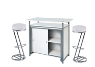 1 x PHILIBERT blanc / 2 x FREHEL blanc : ensemble de mobiliers en location