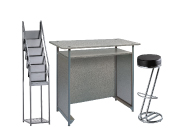 1 x POL gris / 1 x FREHEL noir / 1 x VENDEE : ensemble de mobiliers en location