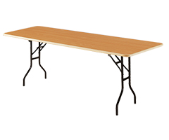 Location de mobilier : location table pliante HOUAT pliante